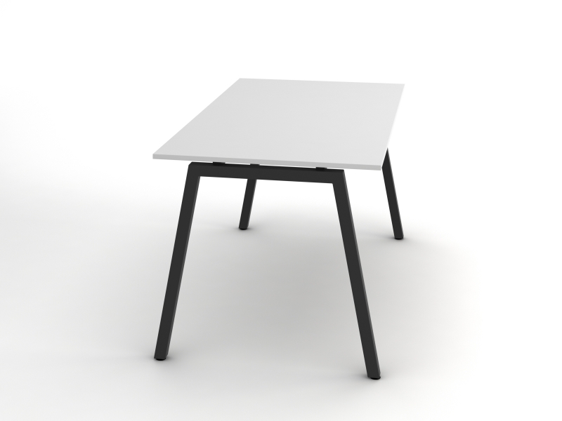 Сучасний офісний стіл 160х75х70 на металевих ніжках rd-1670 | Фото - 0