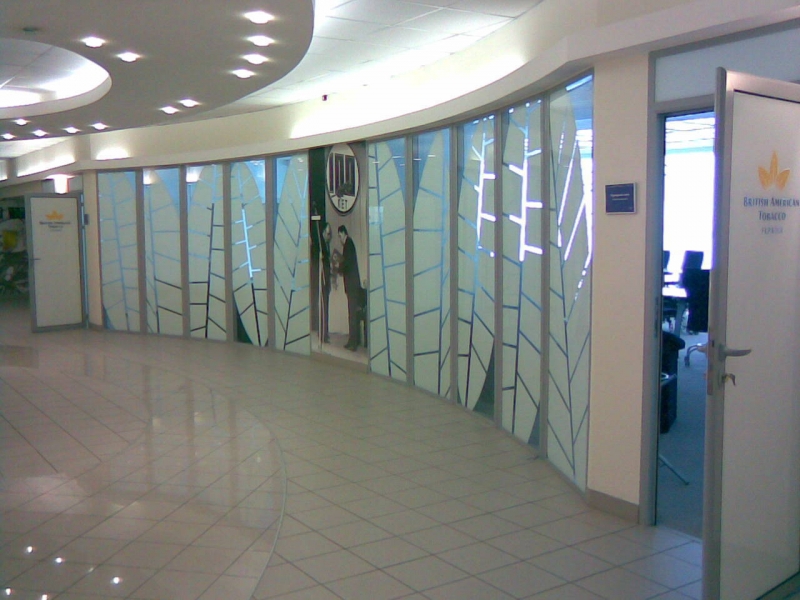 Офисная алюминиевая перегородка | Фото - 1