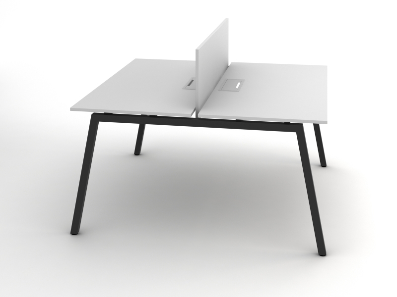 Сучасний офісний стіл 140х75х140 для двох робочих місць  rd-1414 | Фото - 1