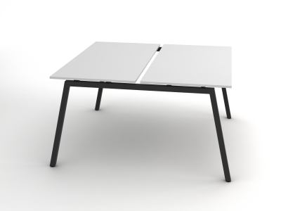 Сучасний офісний стіл 140х75х140 для двох робочих місць  rd-1414