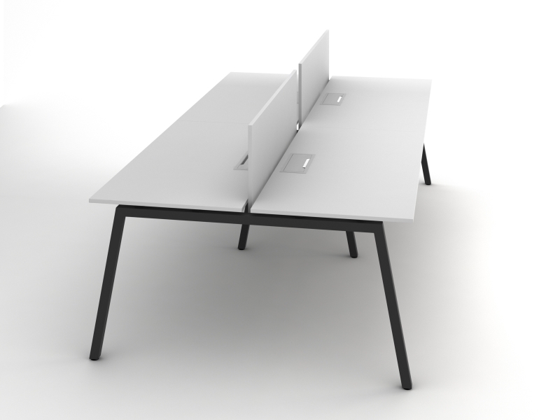 Сучасний офісний стіл 280х75х140 на 4 робочих місця  rd-2814 | Фото - 1