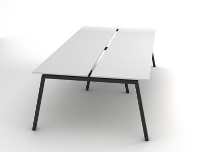 Сучасний офісний стіл 280х75х140 на 4 робочих місця  rd-2814