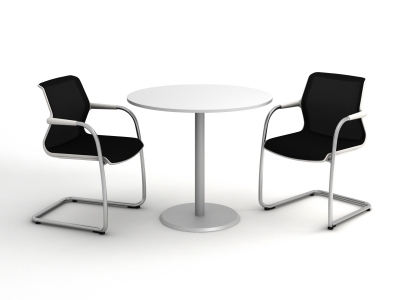 Стіл для переговорів 90х90 круглий  kdm-90