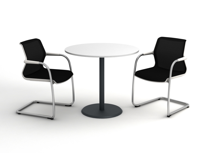 Стіл для переговорів 90х90 круглий  kdm-90 | Фото - 1