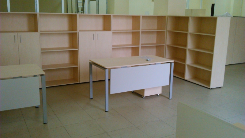 Стелаж офісний 80х155х40 на 4 полиці  арт. Ur-24 | Фото - 1