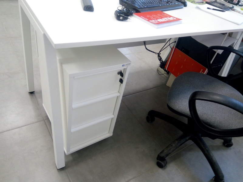 вузька тумба мобільна офісна на 3 ящика 30х56х47 арт. Ucm-13N | Фото - 3