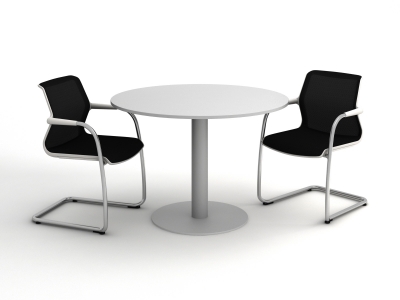 Стіл для переговорів круглий 110х110 kdm-110