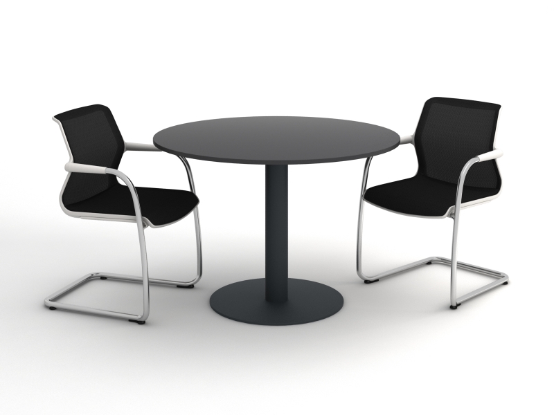 Стіл для переговорів круглий 110х110 kdm-110 | Фото - 1