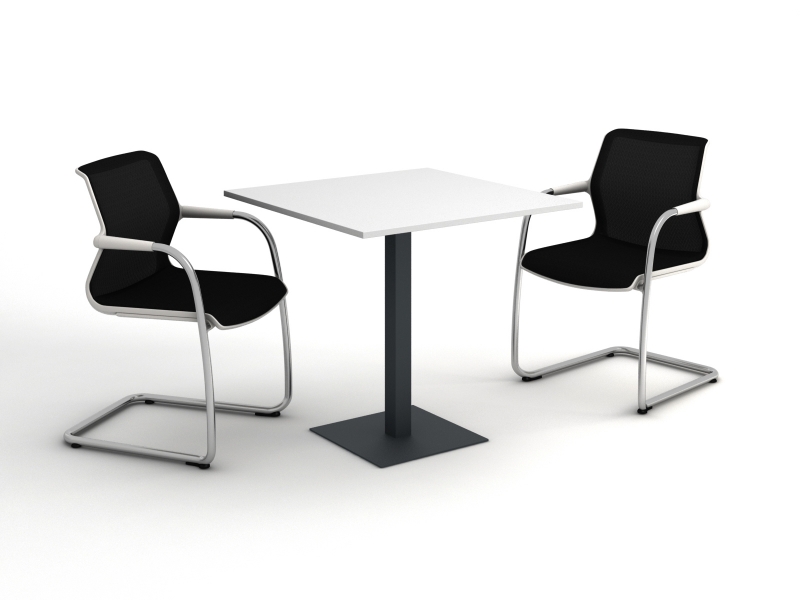 стіл для офисної кухні квадратний 80х75х80 kdk-88 | Фото - 1