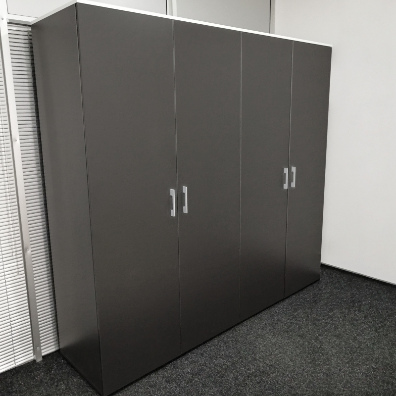 Шафа для документів офісна на 5 полиць (5 полиць закрыті фасадом) 80х193х42 арт. Ur-255 | Фото - 1