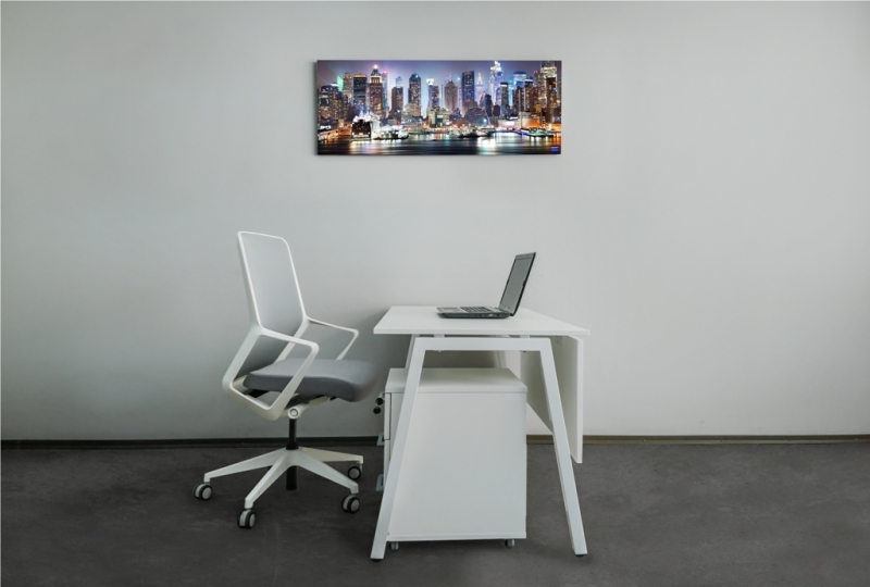 Сучасний офісний стіл 120х75х60 на металевих ніжках rd-1260 | Фото - 2