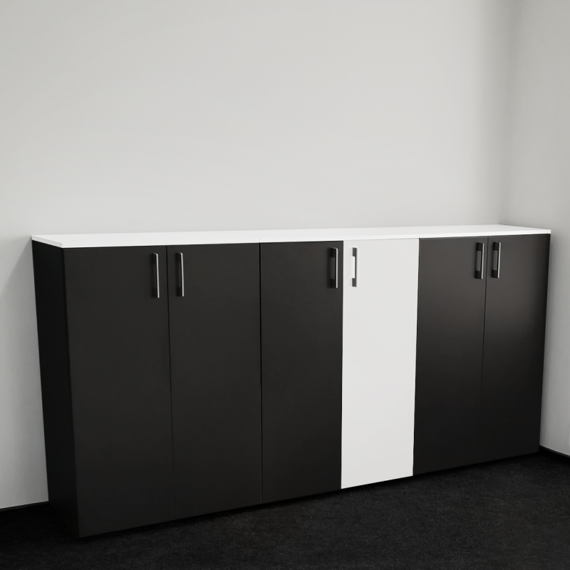 Шафа для документів офісна 80х120х42 на 3 полиці  арт. Ur-233 | Фото - 1