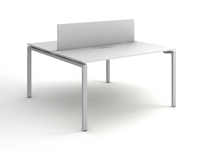 Стіл офісний для двох робочих місць 140х75х140 kd-1414 | Фото - 0