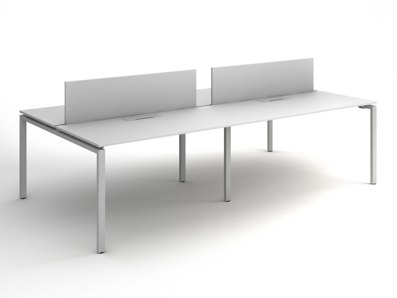 Офісний стіл на 4 робочих місця 280х75х140 kd-2814 | Фото - 0