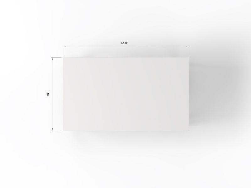 Стіл офісний тумбовий 120х75х70 kqd-1270СP | Фото - 4