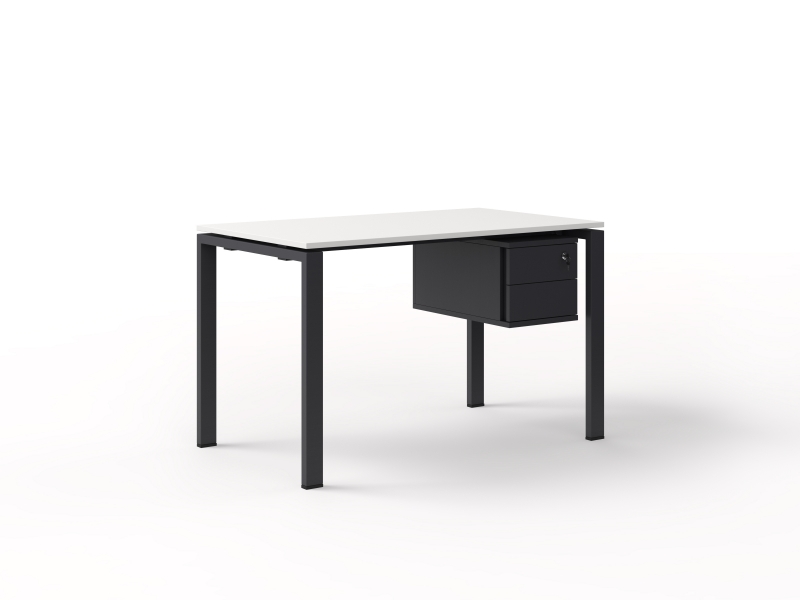 Стіл офісний 120х75х70 тумбовий  kd-1270СP | Фото - 1