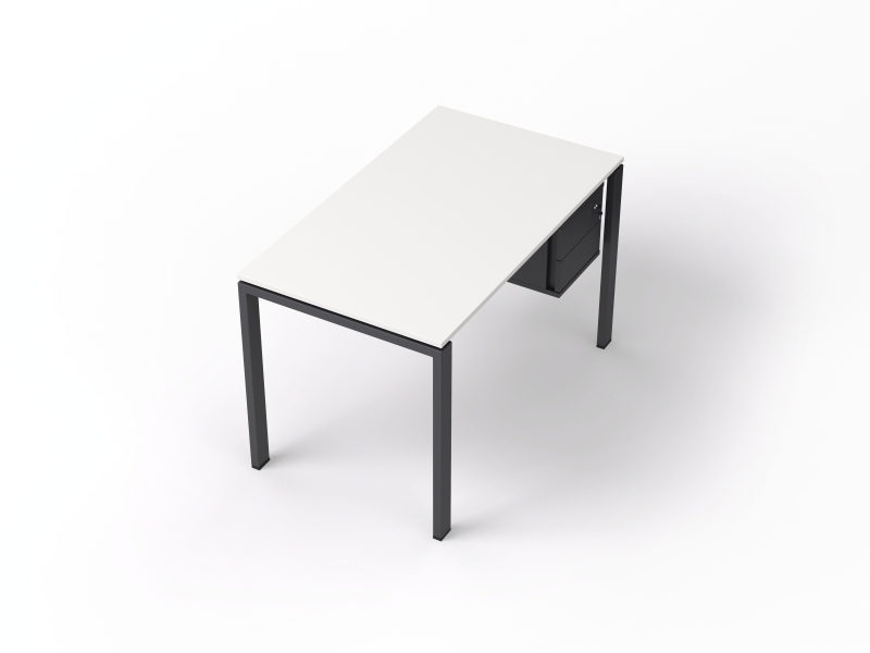 Стіл офісний 120х75х70 тумбовий  kd-1270СP | Фото - 3