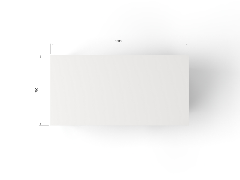 офісний стіл 140х75х70 з тумбою  kdz-1470CP | Фото - 4