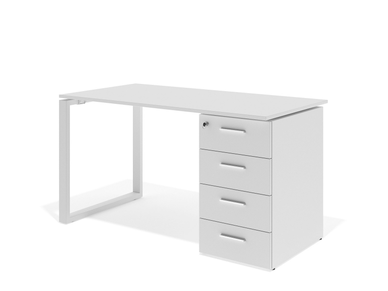 офісний стіл 140х75х70 з тумбою  kqdz-1470C | Фото - 1