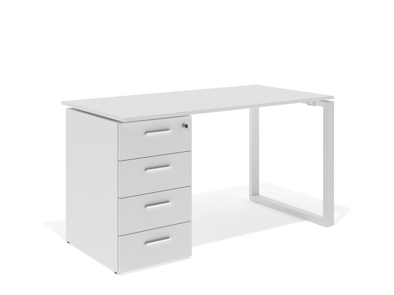 офісний стіл 140х75х70 з тумбою  kqdz-1470C | Фото - 0