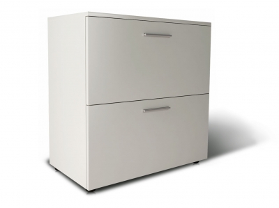 Тумба 80х80х42 на 2 файлових ящика офісна арт. Ur-222f