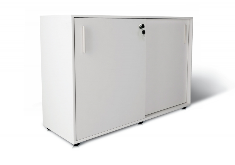 Тумба для документів на 2 полиці з розсувними фасадами 120х80х40 арт. Ur-222sl | Фото - 0