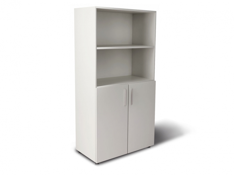 Шафа для документів офісна на 4 полиці(2 полиці закриті фасадами) 80х155х42 арт. Ur-242 | Фото - 0