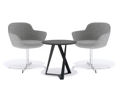 Стильний журнальний столик 50x50x50 KD-5